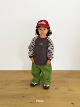 ［plain］ABC raglan tee