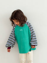 ［plain］ABC raglan tee