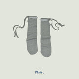 ［plain］Plain lace socks