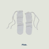［plain］Plain lace socks