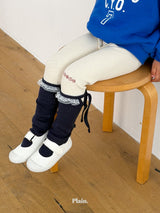 ［plain］Plain lace socks