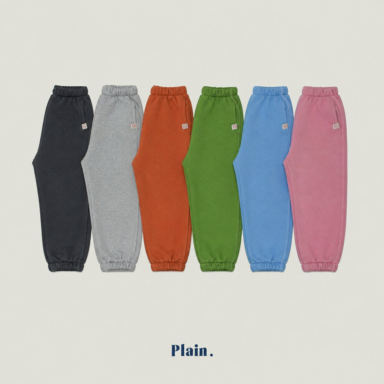 ［plain］Sweat jogger pants