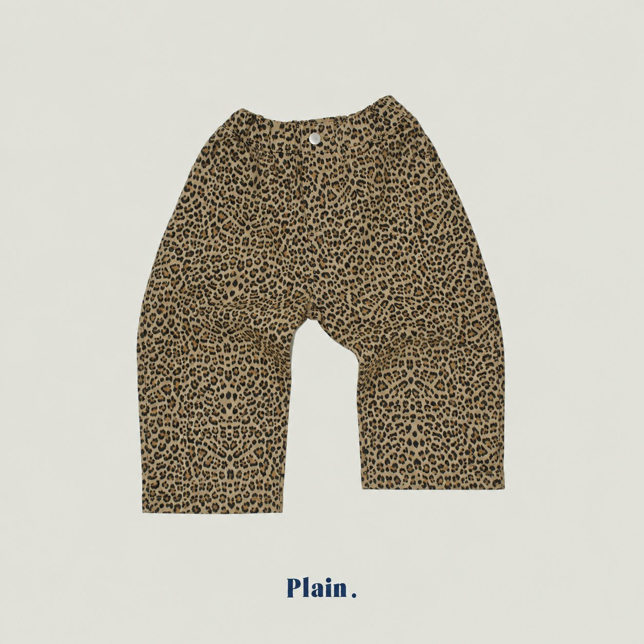 ［plain］Leopard pants