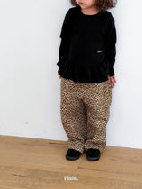 ［plain］Leopard pants