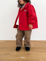 ［plain］Leopard pants