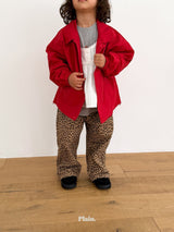 ［plain］Leopard pants