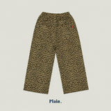 ［plain］Leopard pants
