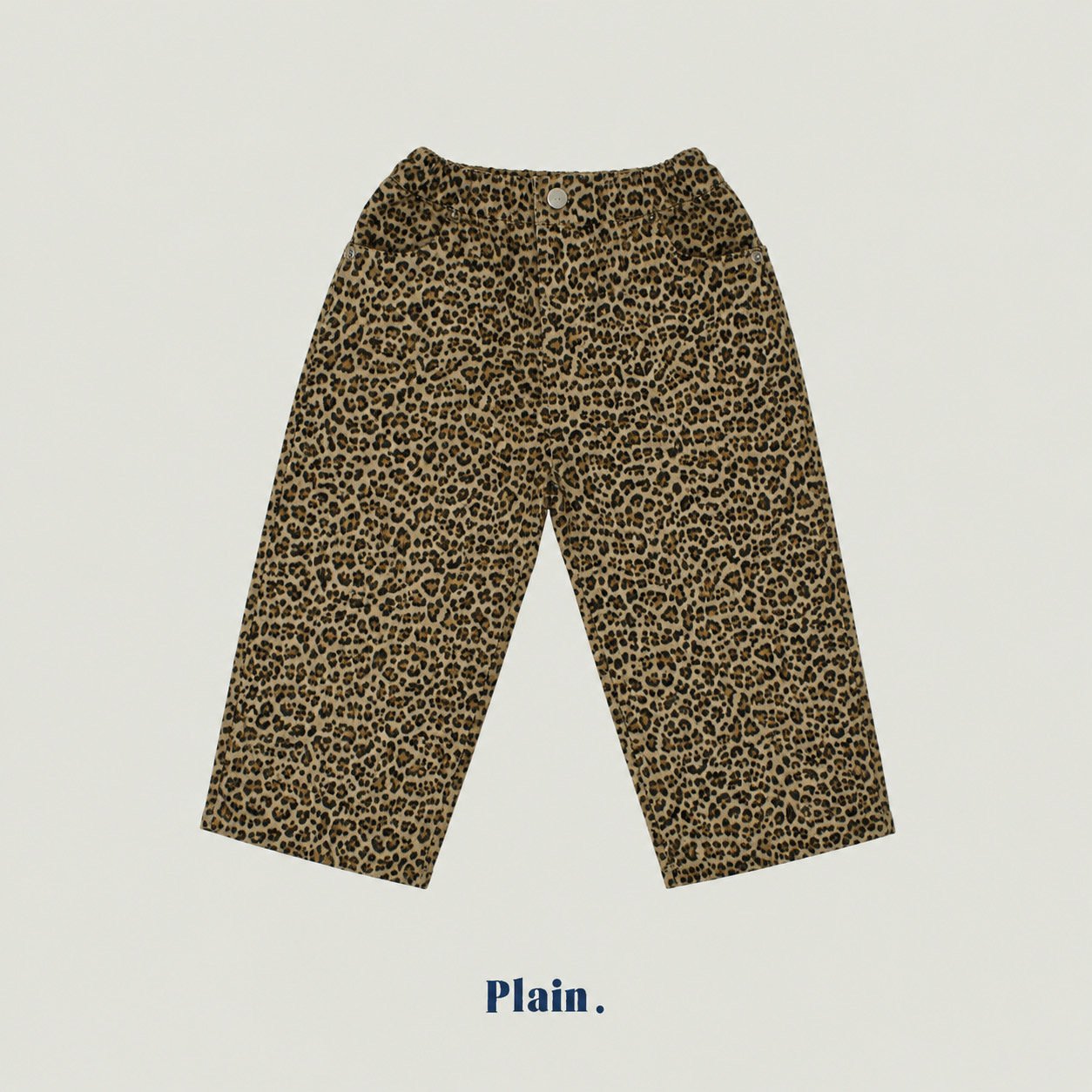 ［plain］Leopard pants