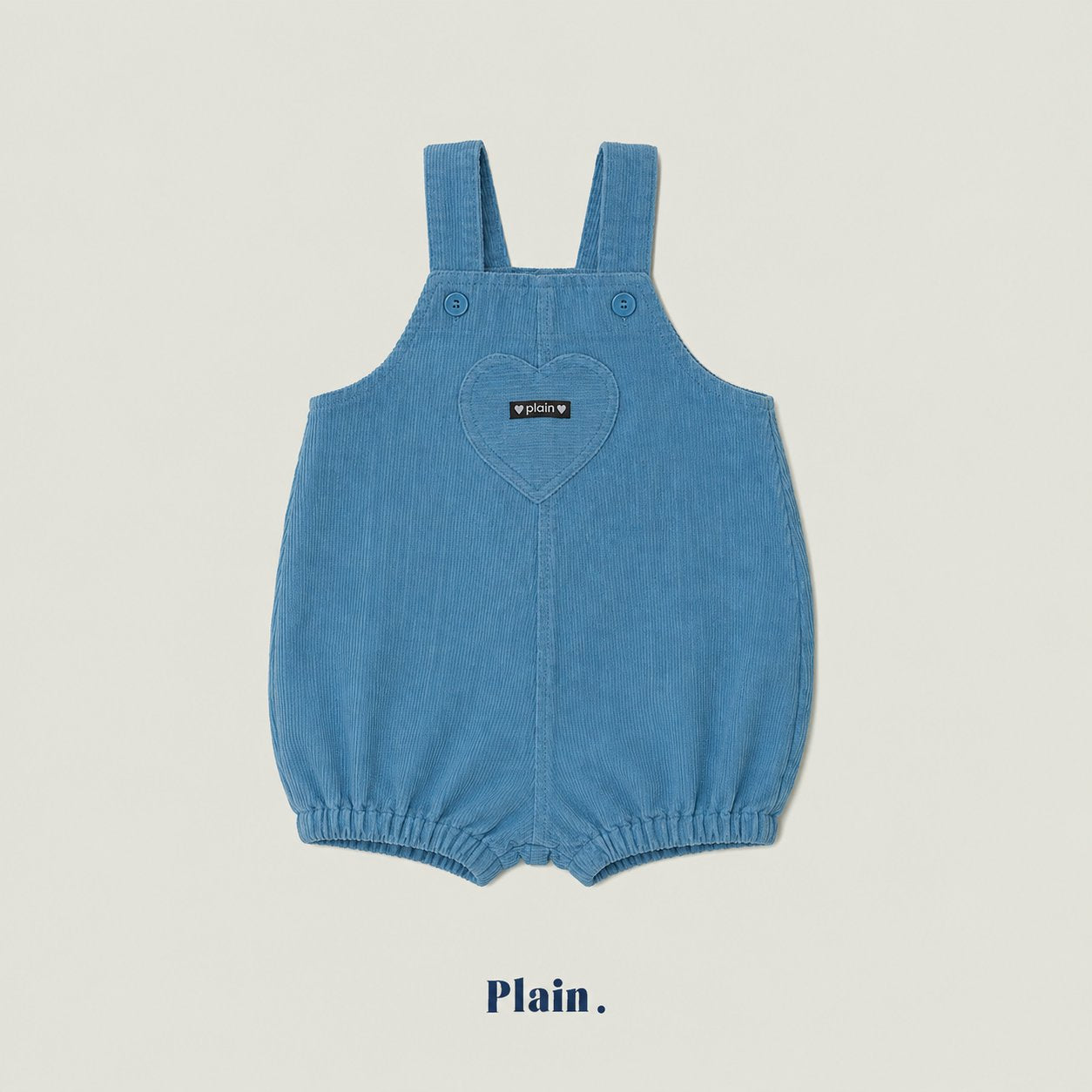 ［plain］Yogurt heart overall