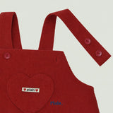 ［plain］Yogurt heart overall