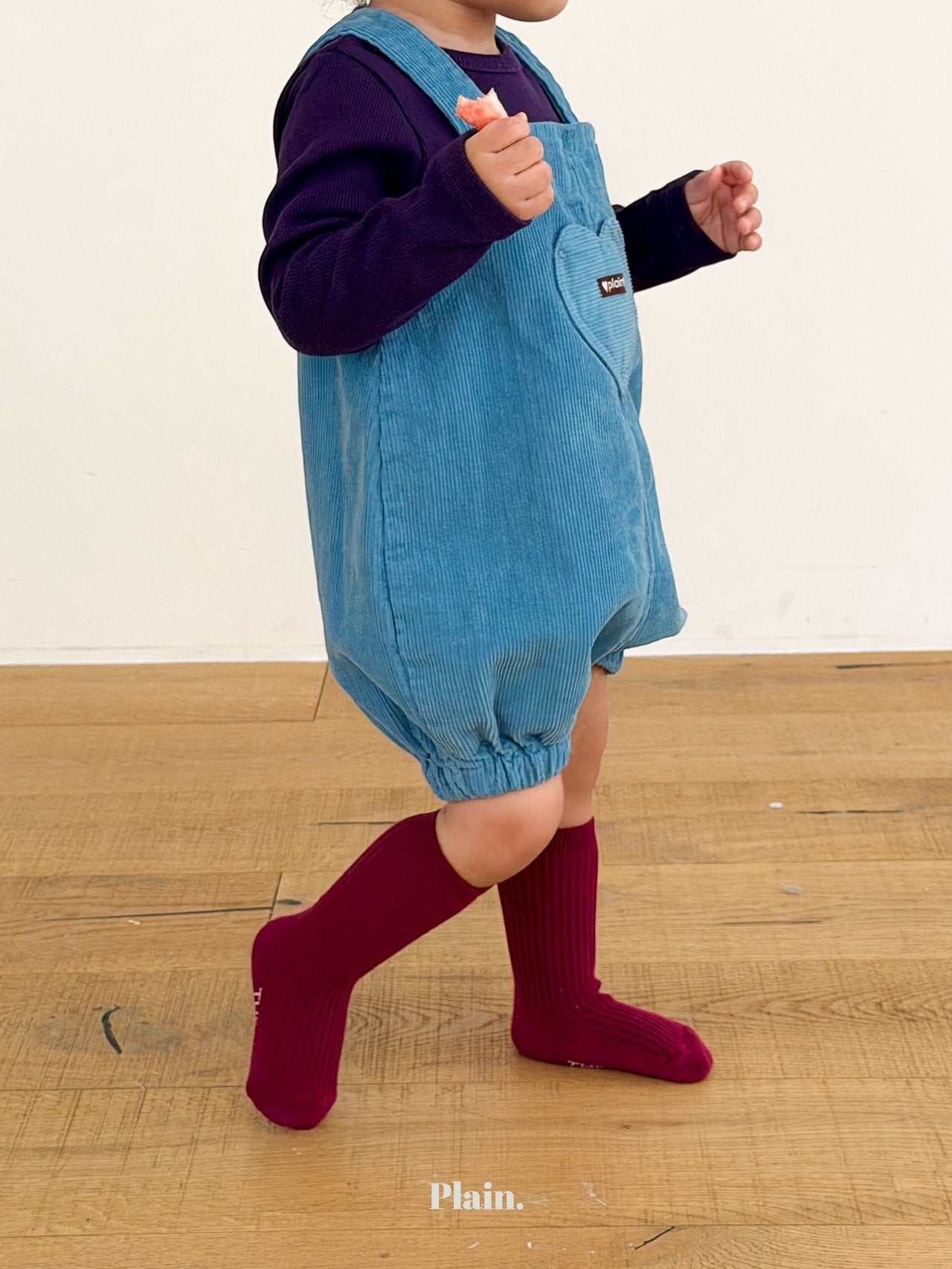 ［plain］Yogurt heart overall