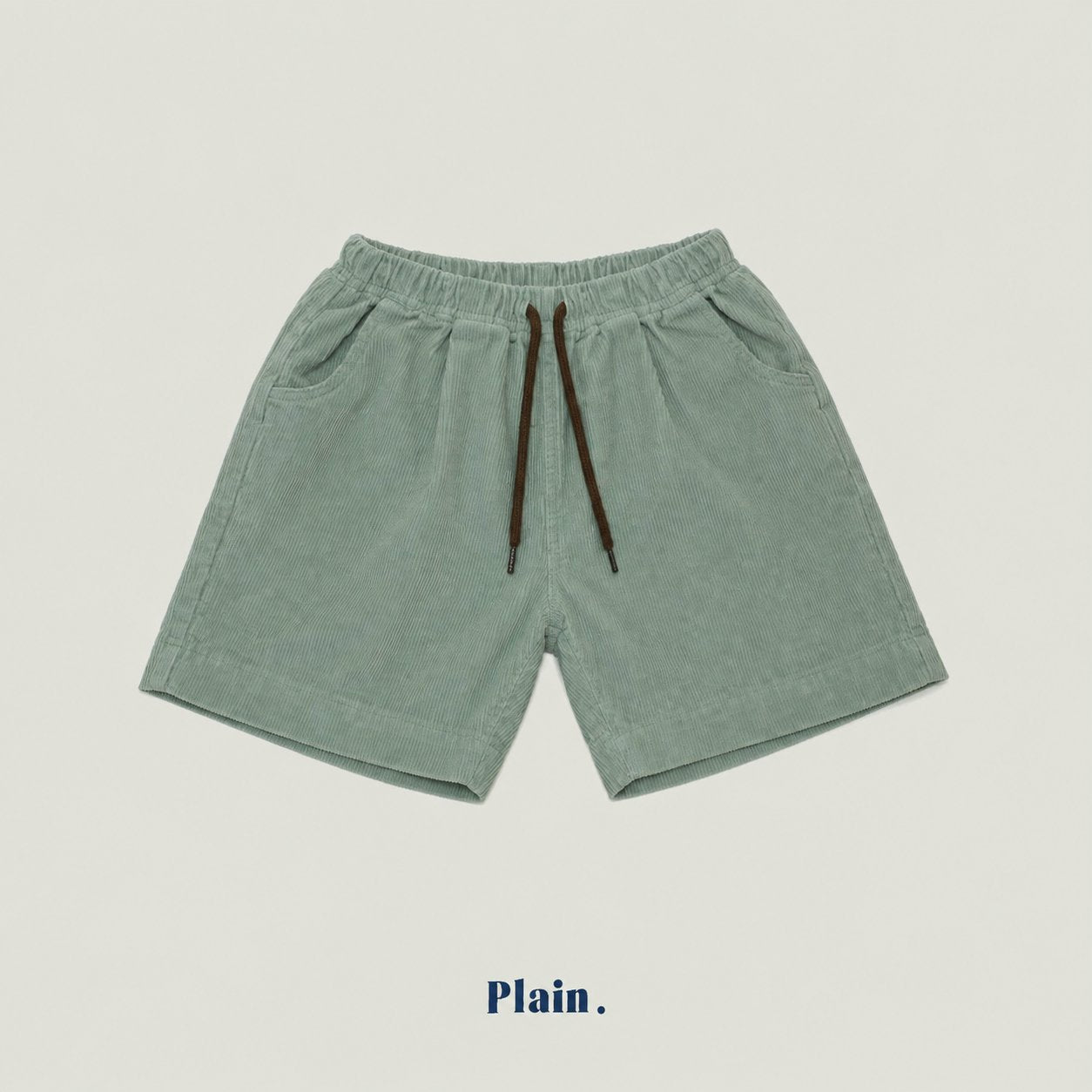 ［plain］Denden bamuda pants