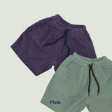 ［plain］Denden bamuda pants
