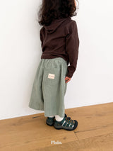 ［plain］Denden bamuda pants