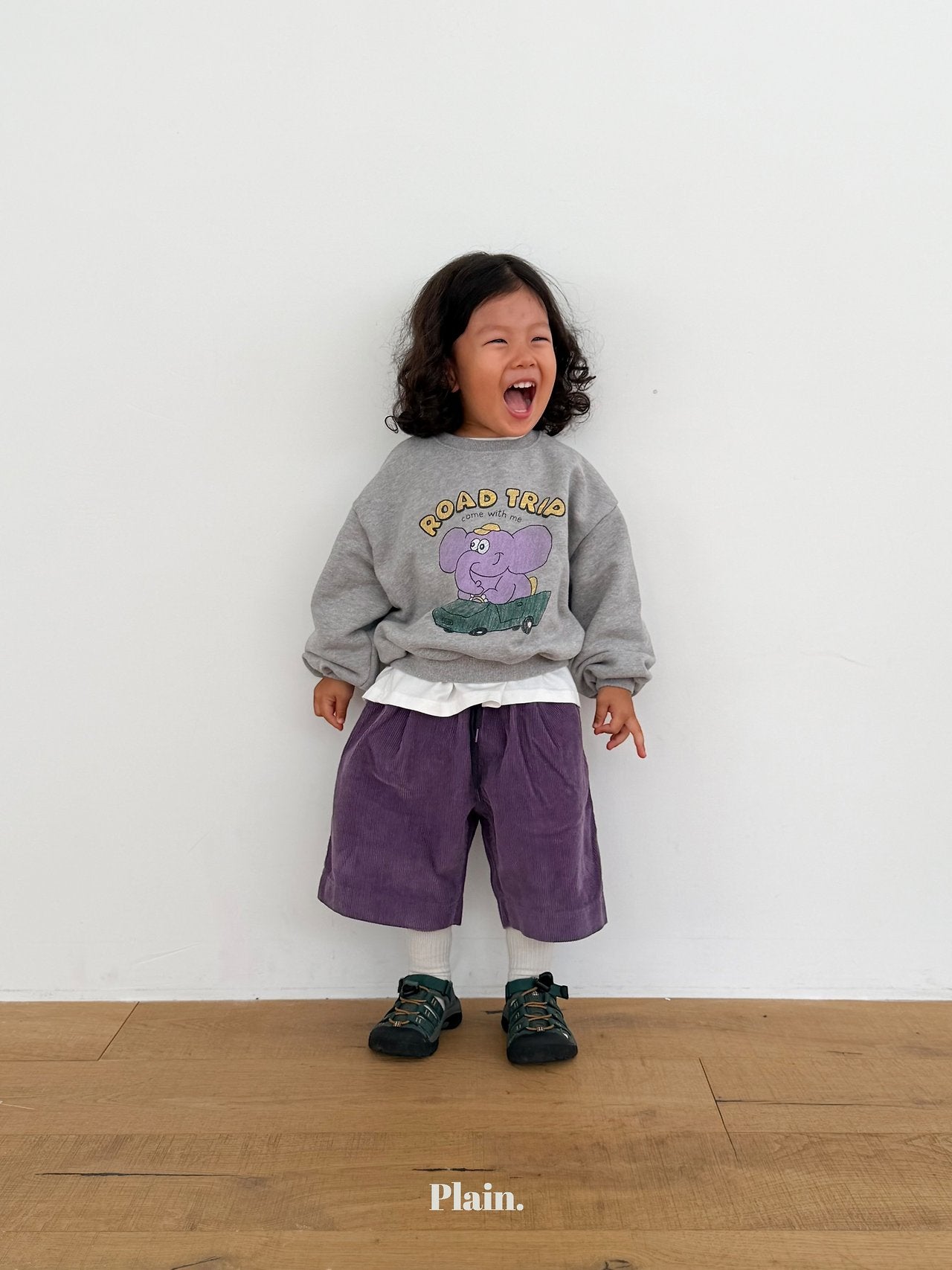 ［plain］Denden bamuda pants