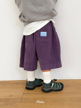 ［plain］Denden bamuda pants
