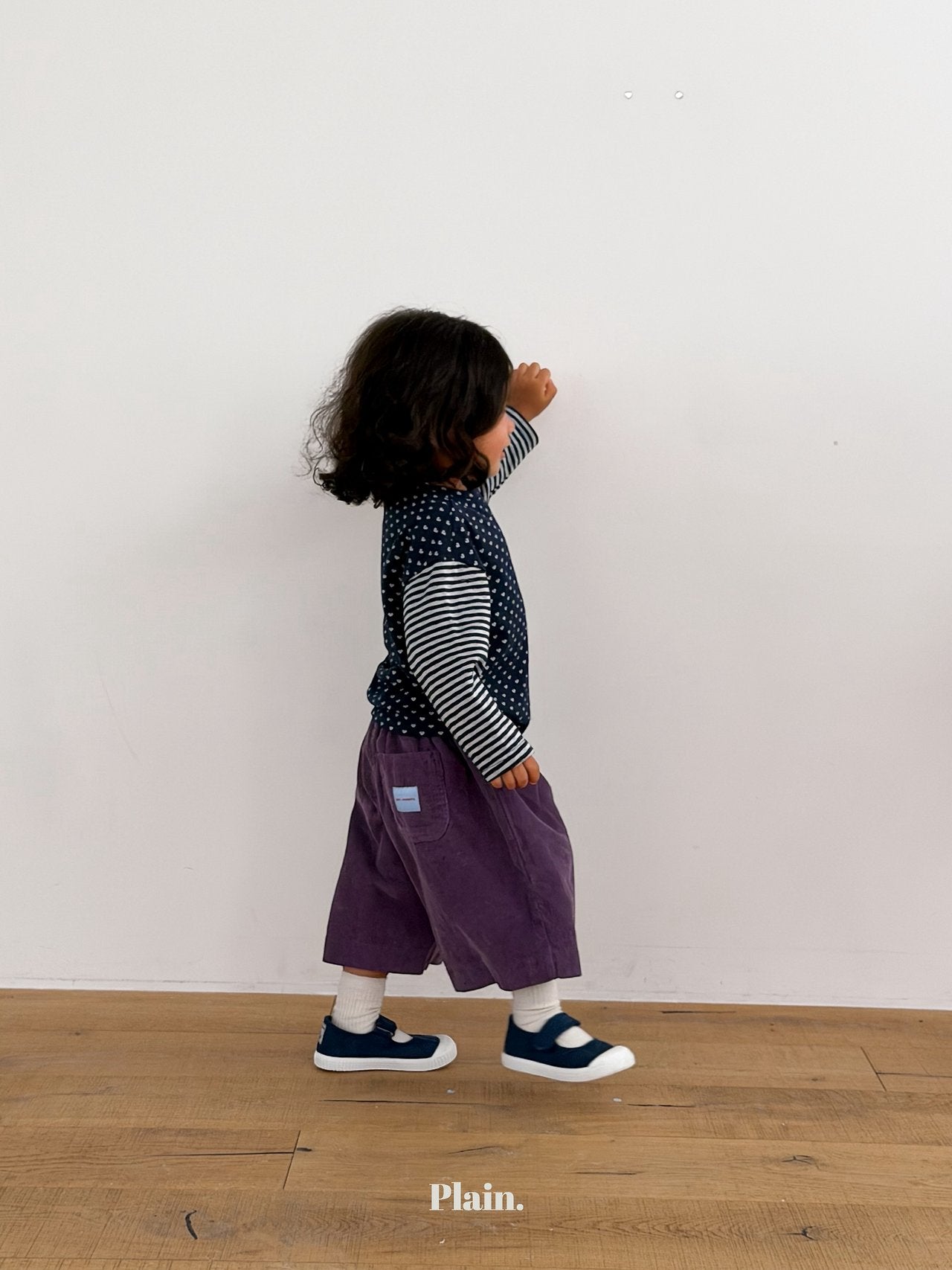 ［plain］Denden bamuda pants