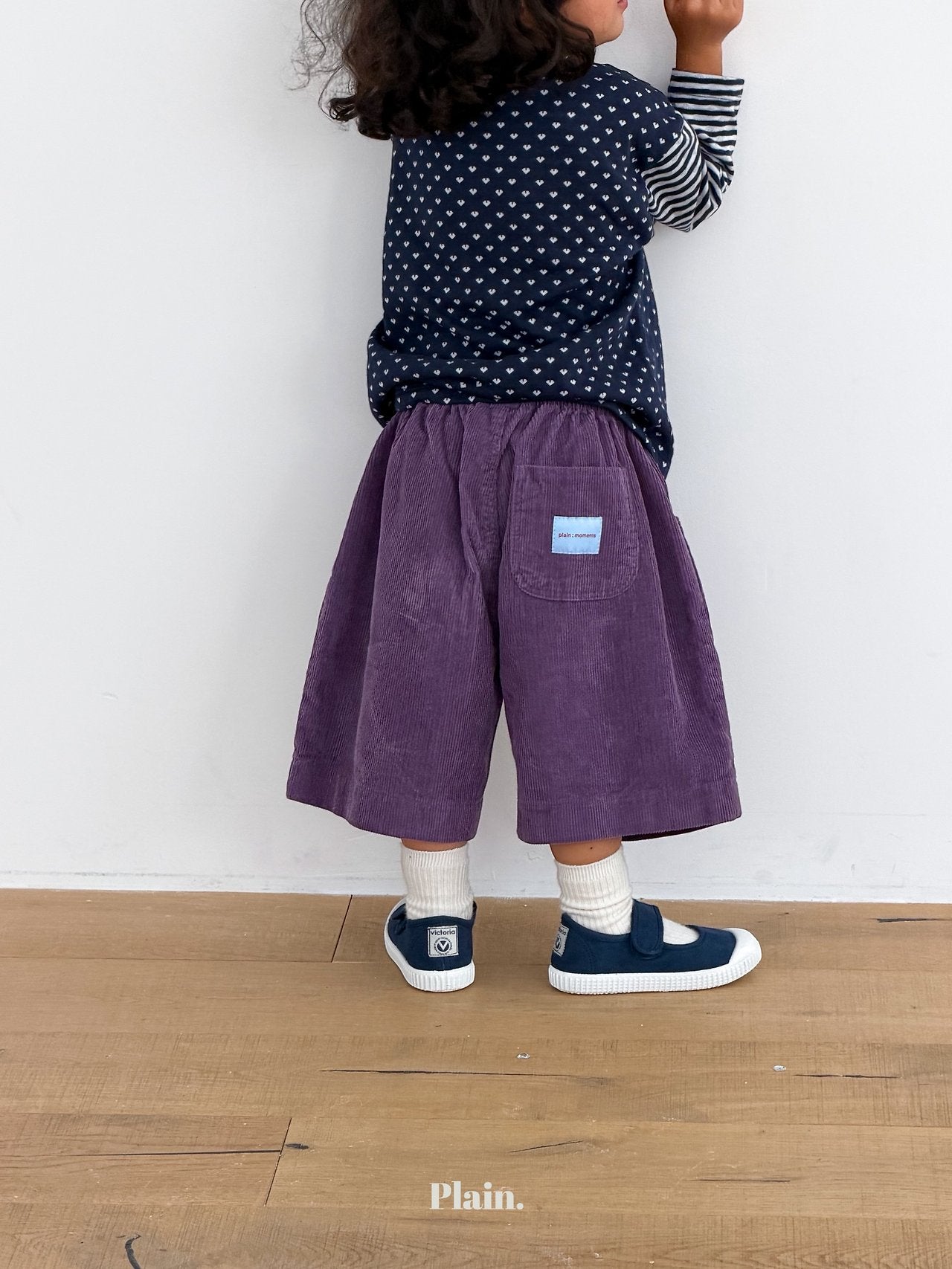 ［plain］Denden bamuda pants