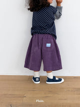 ［plain］Denden bamuda pants