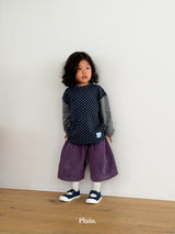 ［plain］Denden bamuda pants