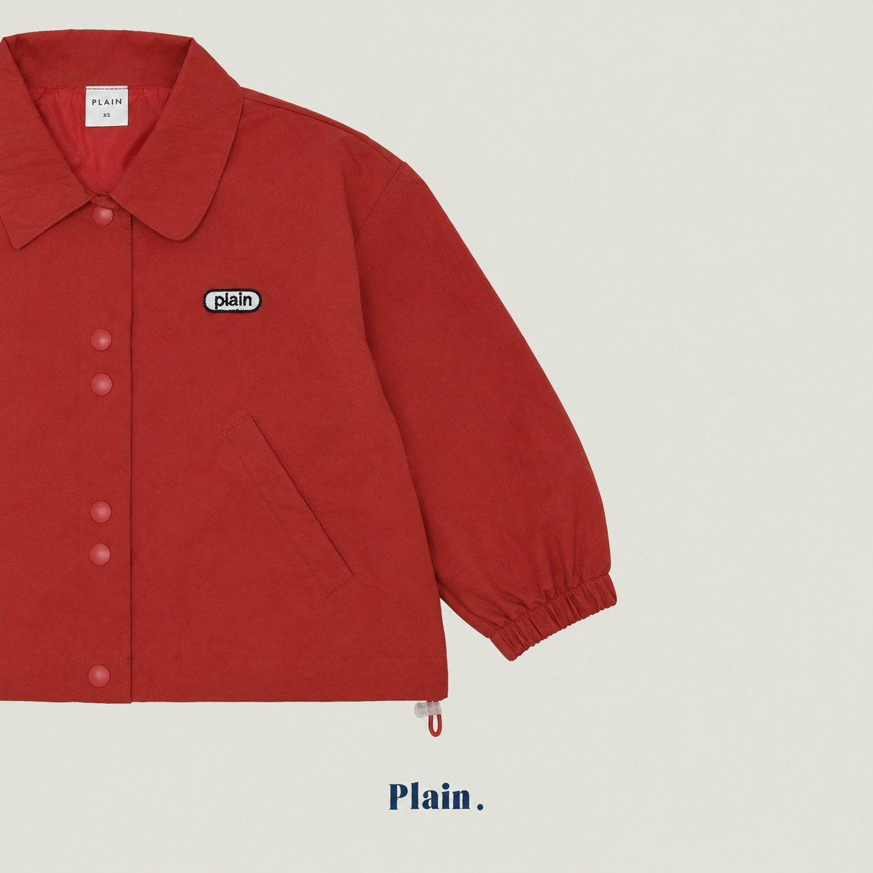 ［plain］Plain coach jacket
