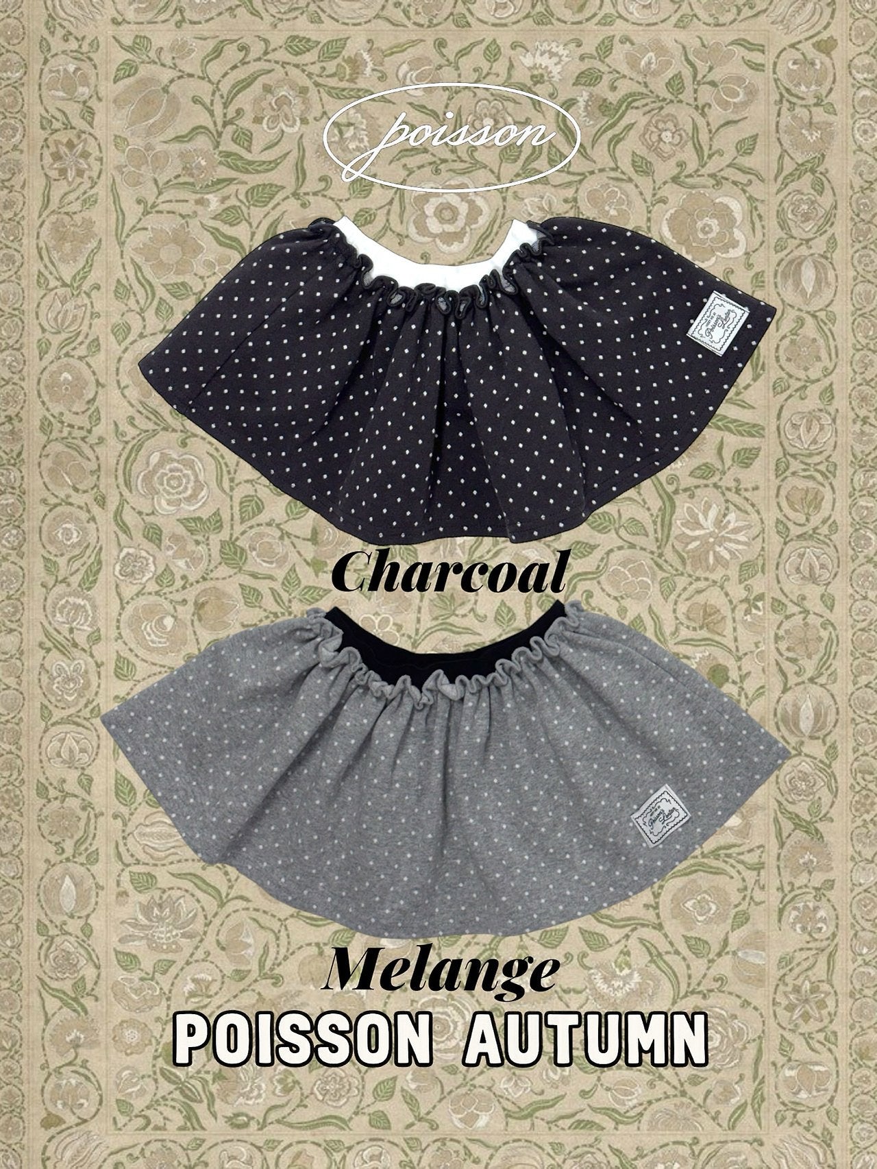 ［poisson］Petit dot skirt