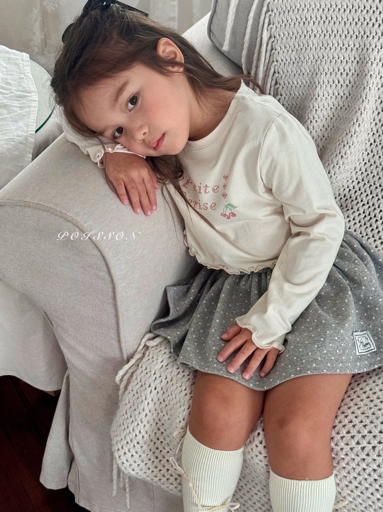 ［poisson］Petit dot skirt