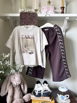 ［poisson］Cherry line pants