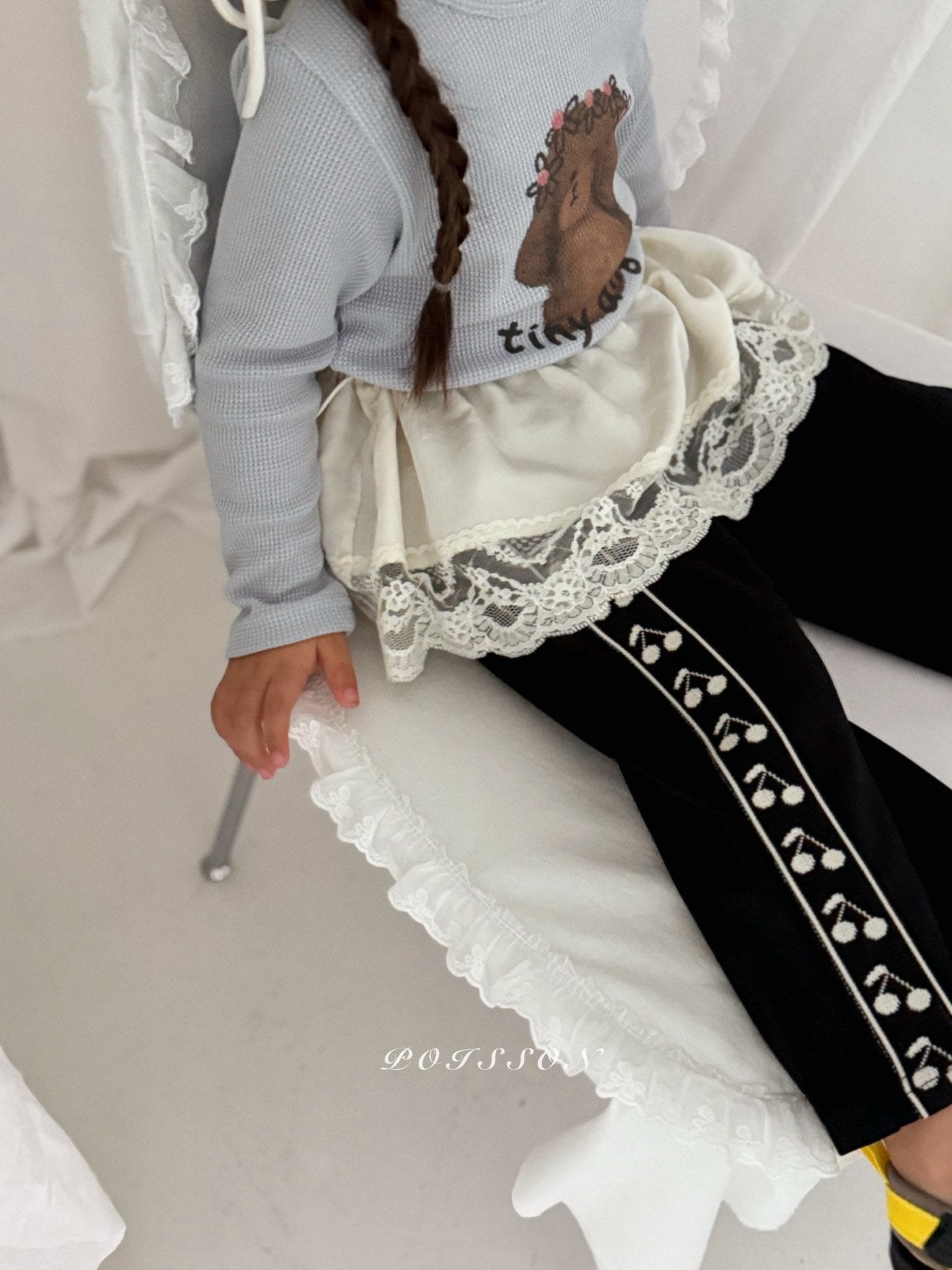 ［poisson］Cherry line pants