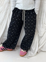 ［poisson］Ribbon pants