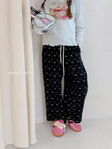 ［poisson］Ribbon pants