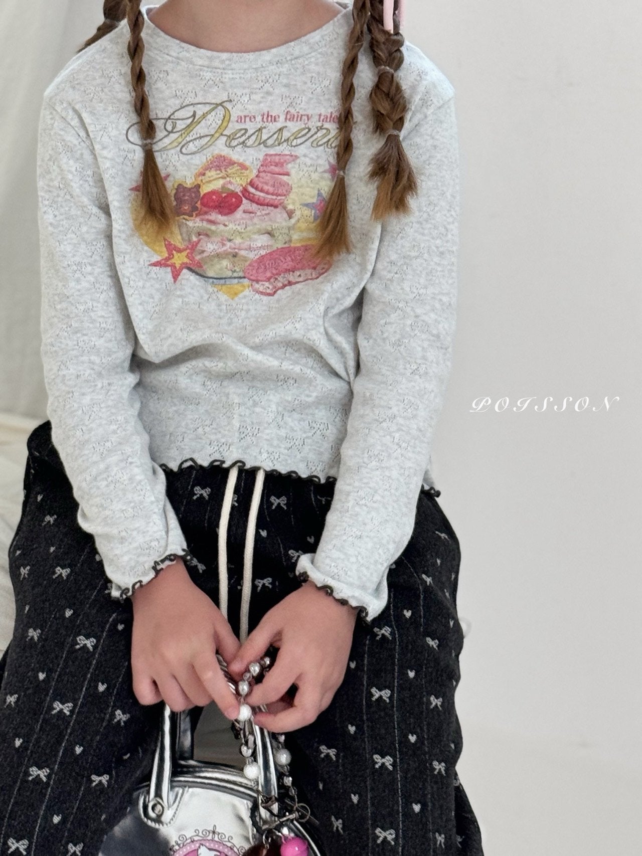 ［poisson］Ribbon pants
