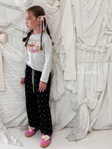 ［poisson］Ribbon pants