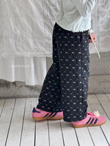 ［poisson］Ribbon pants