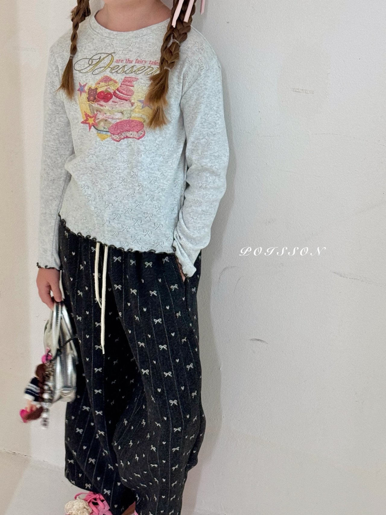 ［poisson］Ribbon pants