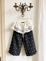 ［poisson］Ribbon pants