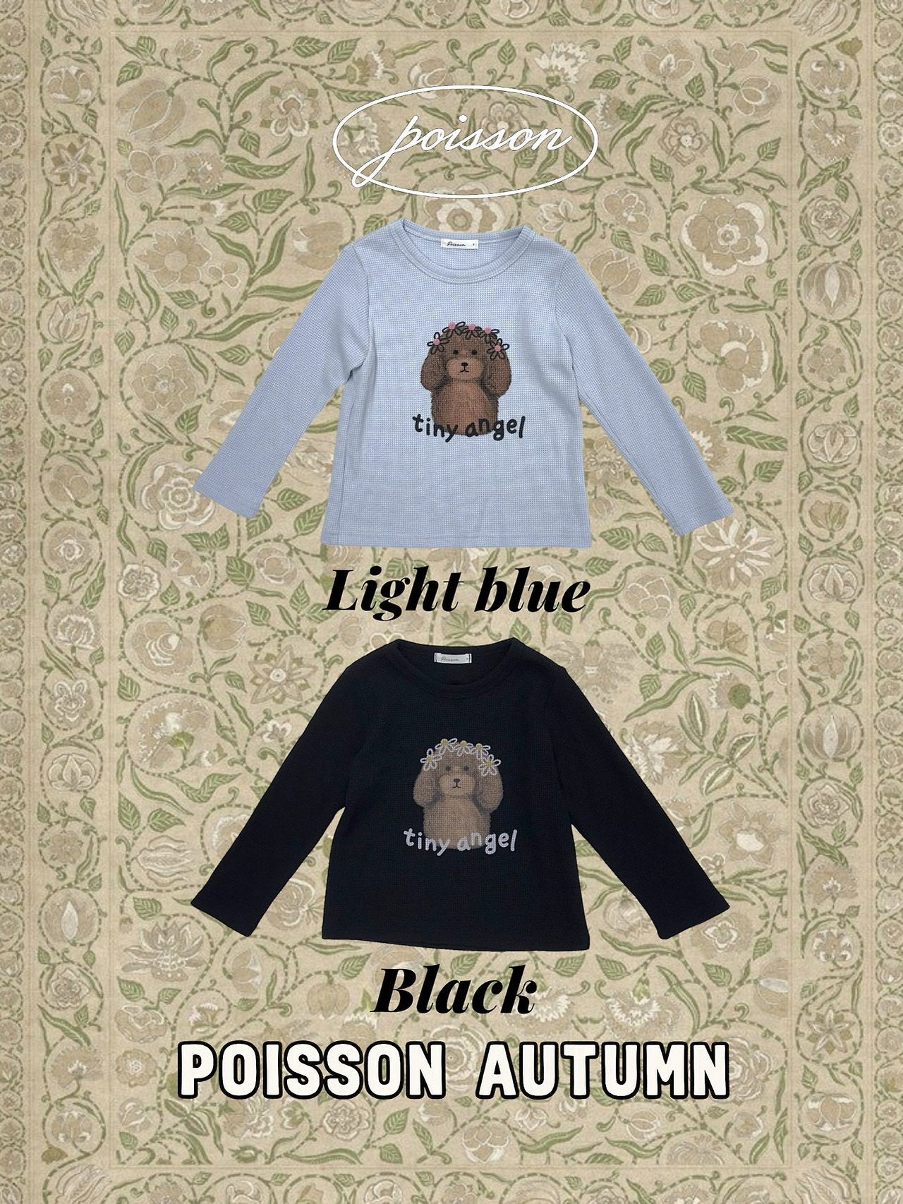 ［poisson］Puppy angel tee