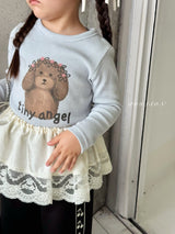 ［poisson］Puppy angel tee
