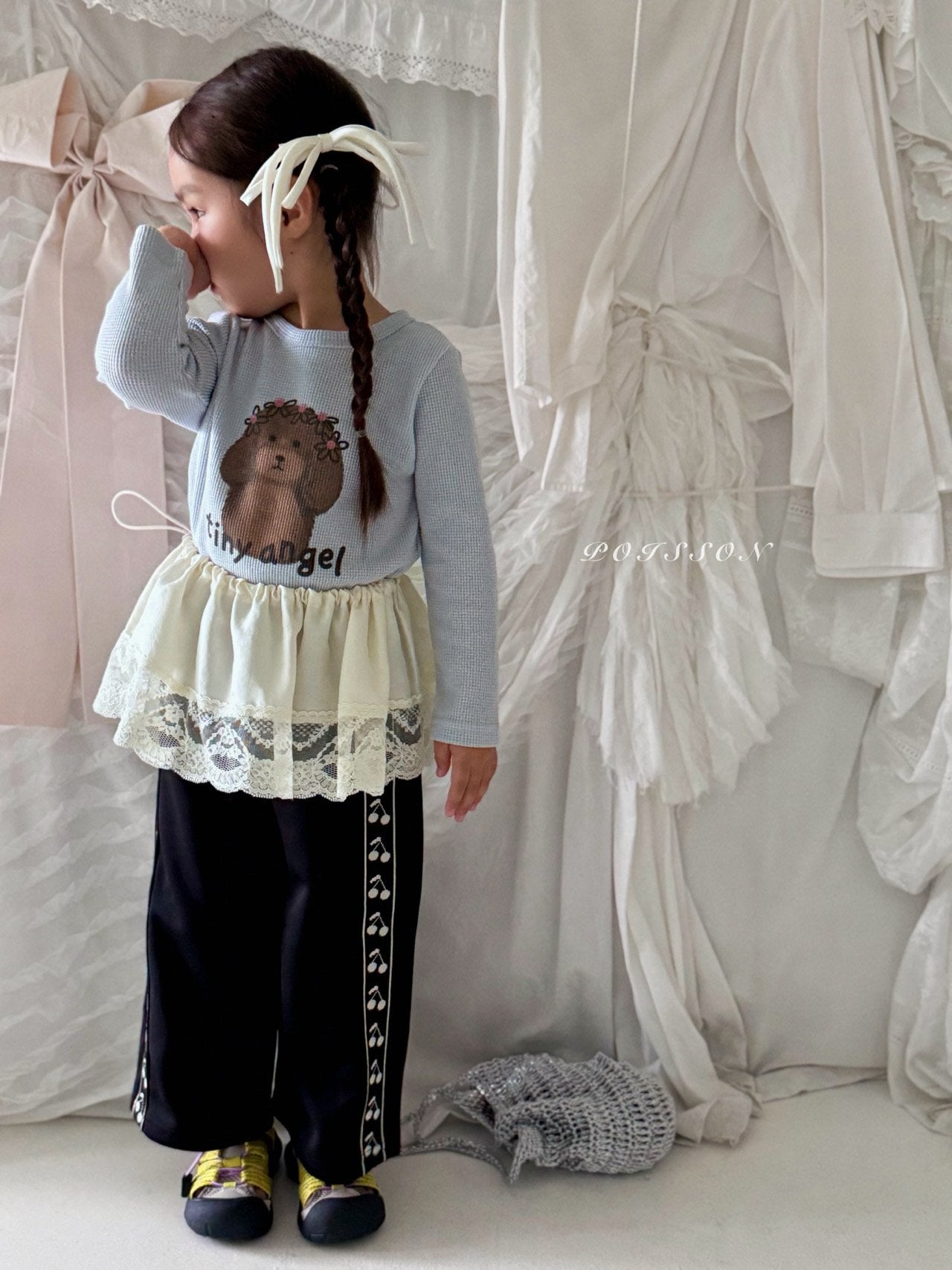 ［poisson］Puppy angel tee
