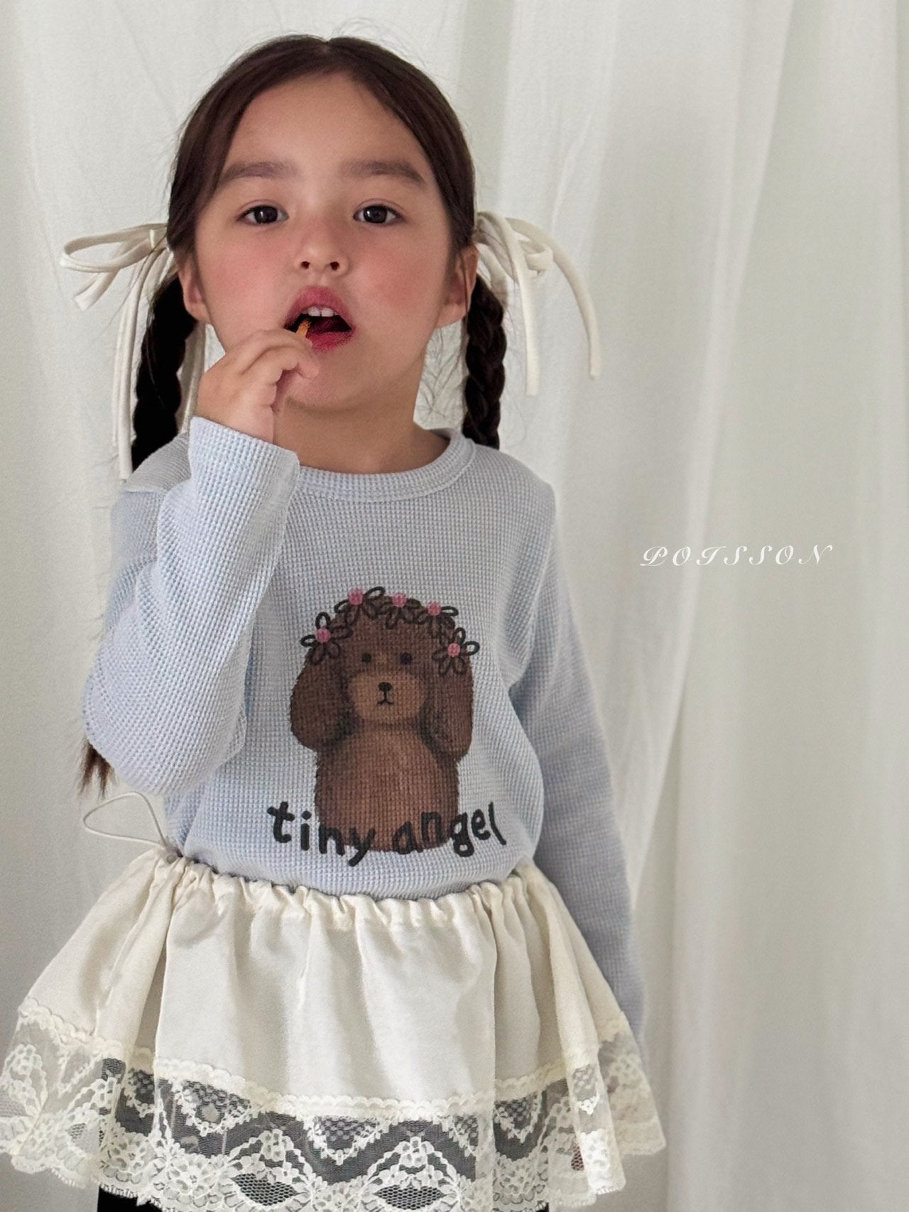 ［poisson］Puppy angel tee