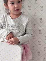 ［poisson］Eyelet frill tee