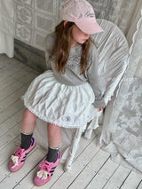 ［poisson］Eyelet frill tee