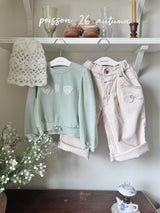［poisson］Ribbon stone pants