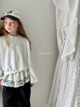 ［poisson］Ribbon stone pants