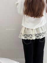 ［poisson］Ribbon stone pants