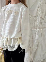 ［poisson］Ribbon stone pants