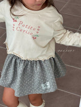［poisson］Petite cherry tee