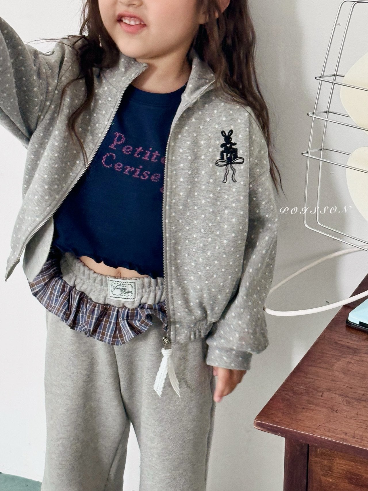 ［poisson］Petite cherry tee