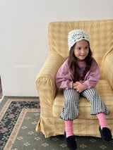 ［poisson］Elodie check flare pants