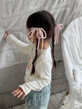 ［poisson］Longtail ribbon hair clip